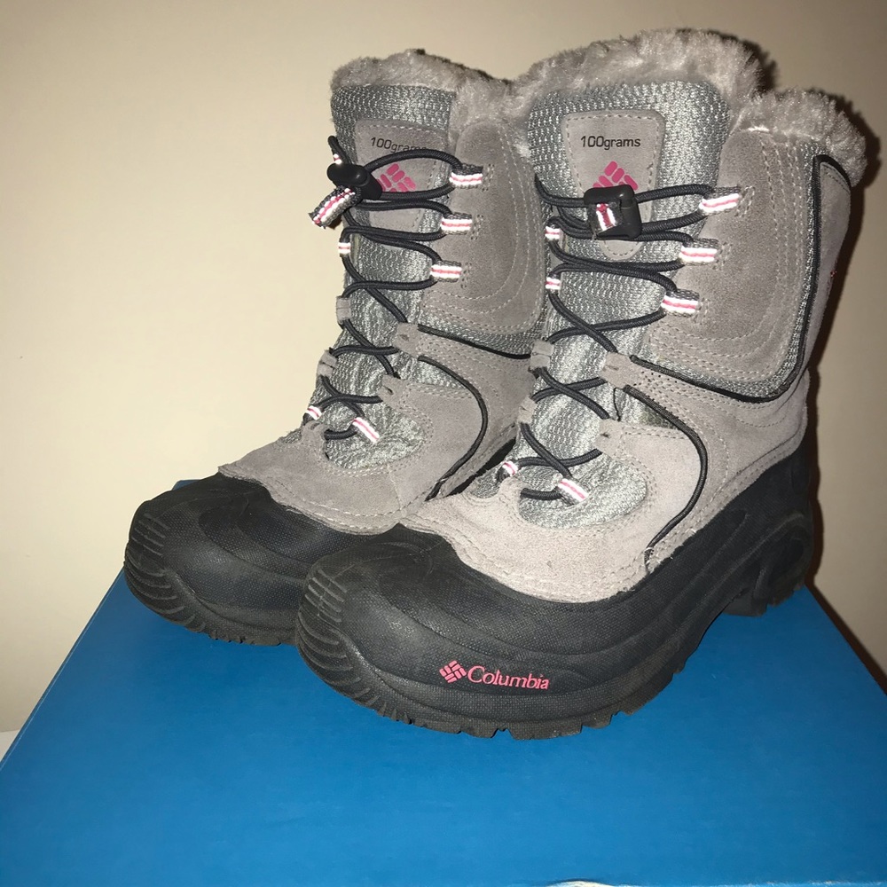 Columbia youth snowpack girls boots